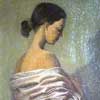 Untitled (Tracey wrapped in sheet)